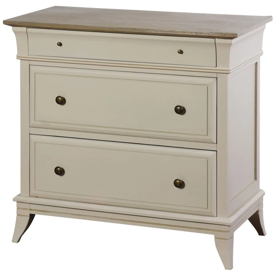 StyleCraft Occasional SF25187 Ivan 3 Drawer Accent Chest